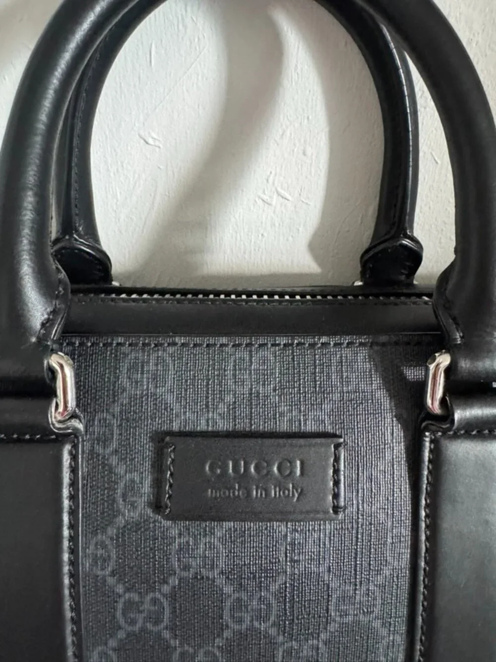 Gucci x Supreme GG Supreme Web Stripe Briefcase / Laptop Bag – Pristine